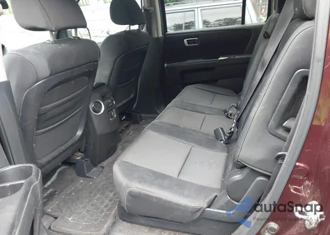 2009 Honda Pilot Ex from USA, damaged, VIN 5FNYF48409B004323